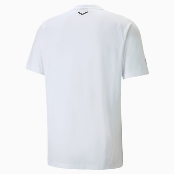 メンズ マンチェスター シティー MCFC カジュアル 半袖 Tシャツ, Puma White-Puma Black