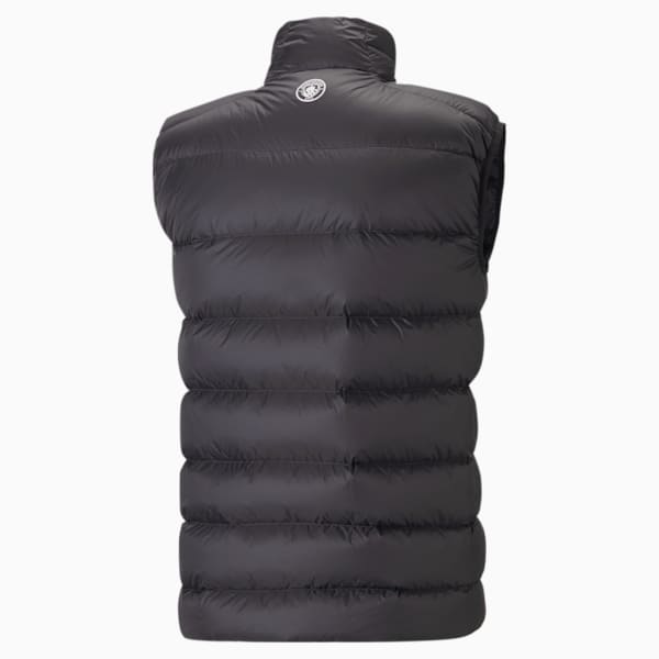 Manchester City F.C. Football Casuals Down Vest Men, Puma Black-Puma White, extralarge-GBR