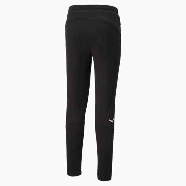Manchester City F.C. Football Casuals Pants Men, Cotton Black-Puma White
