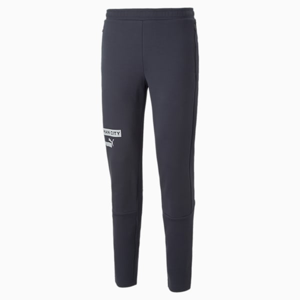 Manchester City F.C. Football Casuals Pants Men, Parisian Night-Gray Violet