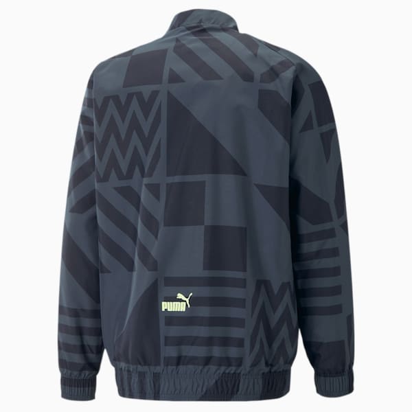 Manchester City F.C. Prematch Football Jacket Men, Parisian Night-Fizzy Light