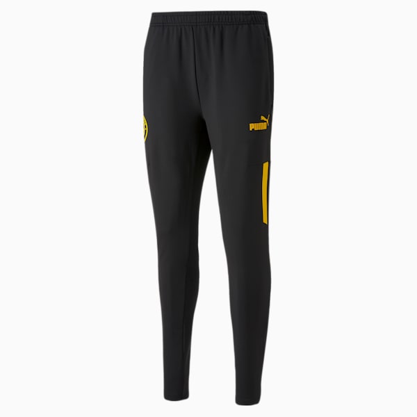 Manchester City F.C. Prematch Football Pants Men, Puma Black-Spectra Yellow