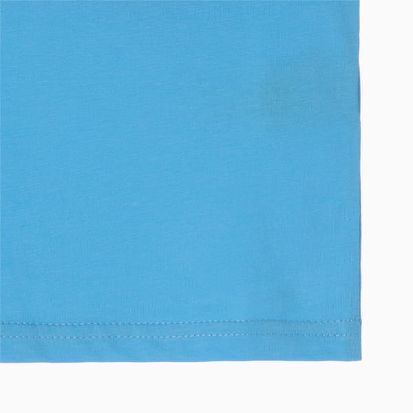 キッズ マンチェスター シティー MCFC フットボールコア 半袖 Tシャツ JR 116-152cm, Team Light Blue-Intense Red, extralarge-JPN