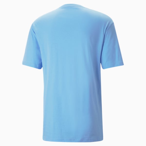 Manchester City F.C. ftblCulture Tee Men, Team Light Blue-Puma White