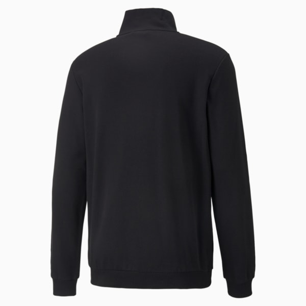 Manchester City F.C. ftblCulture Track Jacket Men, Puma Black-Tango Red, extralarge-IND