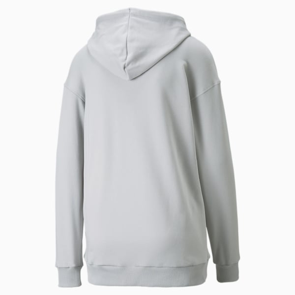 Manchester City F.C. ftblCulture Hoodie Women, Gray Violet-Team Light Blue
