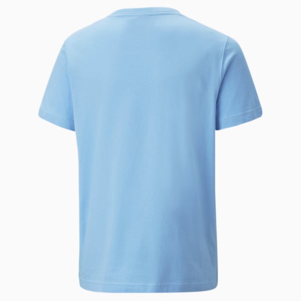 Manchester City F.C. ftblCulture Tee Youth, Team Light Blue-Puma White