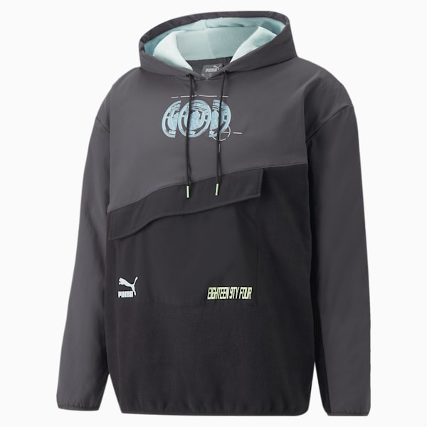 Manchester City F.C. ftblStatement Hoodie Men, Asphalt-Puma Black