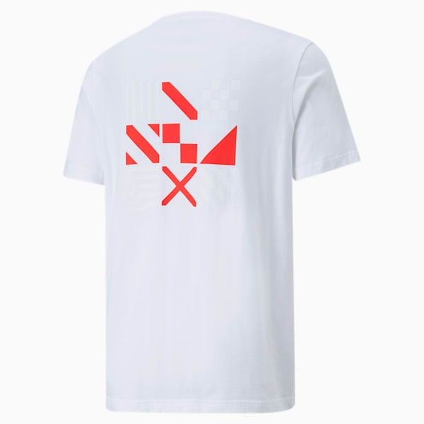 ftblCore Fan Men's T-Shirt, Puma White-Puma Red, extralarge-IND