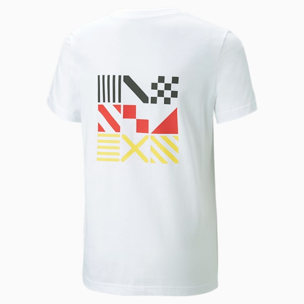 ftblCore Fan Youth T-Shirt, Puma White-Puma Black