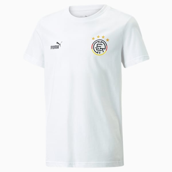 ftblCore Fan T-Shirt Youth, Puma White-Puma Black