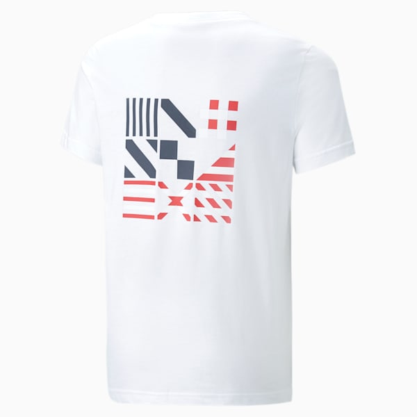 ftblCore Fan Youth T-Shirt, Puma White-Peacoat, extralarge-IND