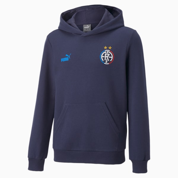 ftblCore Fan Youth Hoodie, Peacoat-Electric Blue Lemonade, extralarge-IND