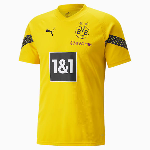 Borussia Dortmund Football Training Jersey Men, Cyber Yellow
