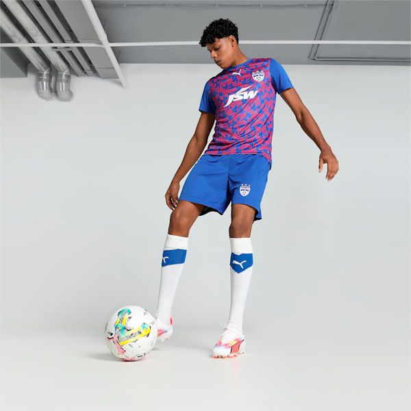 Bengaluru Football Club Home Unisex Jersey, Electric Blue Lemonade, extralarge-IND