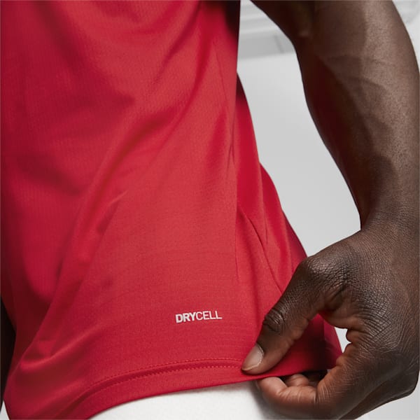 Egypt Football Prematch Jersey Men, Tango Red -Puma Black, extralarge-GBR
