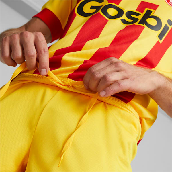 Girona FC 22/23 Replica Shorts Men, Spectra Yellow-High Risk Red