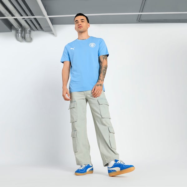 Manchester City Men's Football T-shirt, Team Light Blue, extralarge-IND