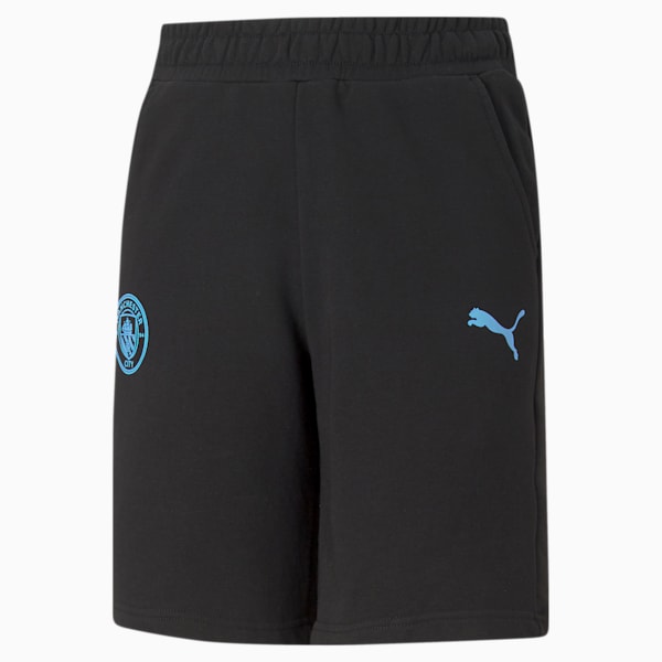 Manchester City FC ESS Youth Football Shorts, Puma Black, extralarge-IND