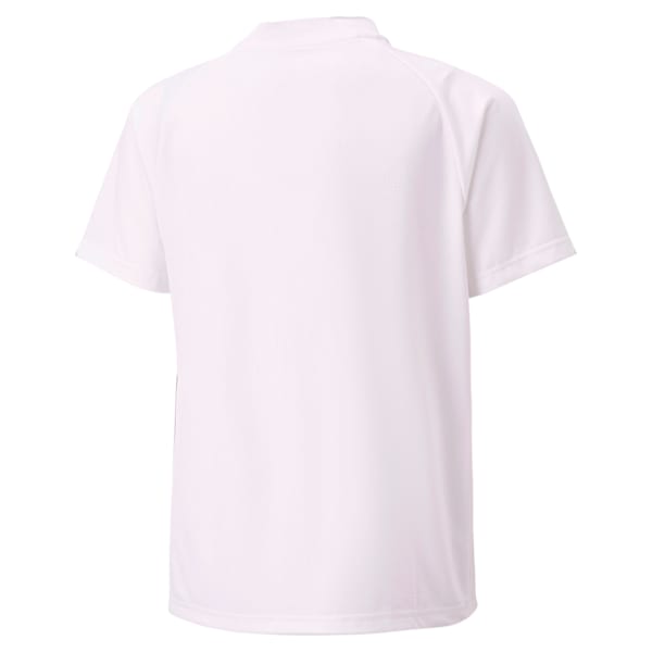 キッズ ACミラン ACM プレマッチ 半袖 シャツ 116-152cm, PUMA White-Tango Red