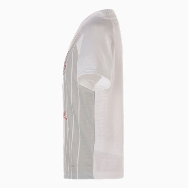 キッズ ACミラン ACM プレマッチ 半袖 シャツ 116-152cm, PUMA White-Tango Red