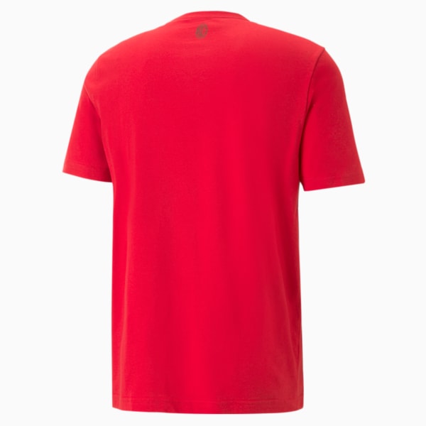 メンズ ACミラン ACM フットボールレガシー 半袖 Tシャツ, Tango Red -PUMA Black, extralarge-JPN