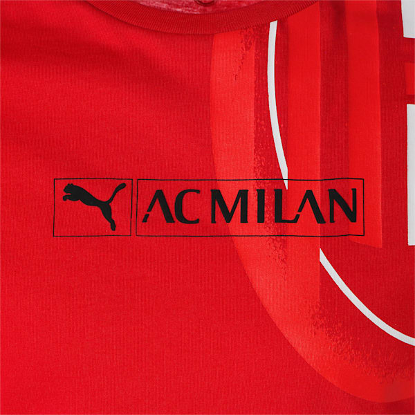 メンズ ACミラン ACM フットボールレガシー 半袖 Tシャツ, Tango Red -PUMA Black, extralarge-JPN