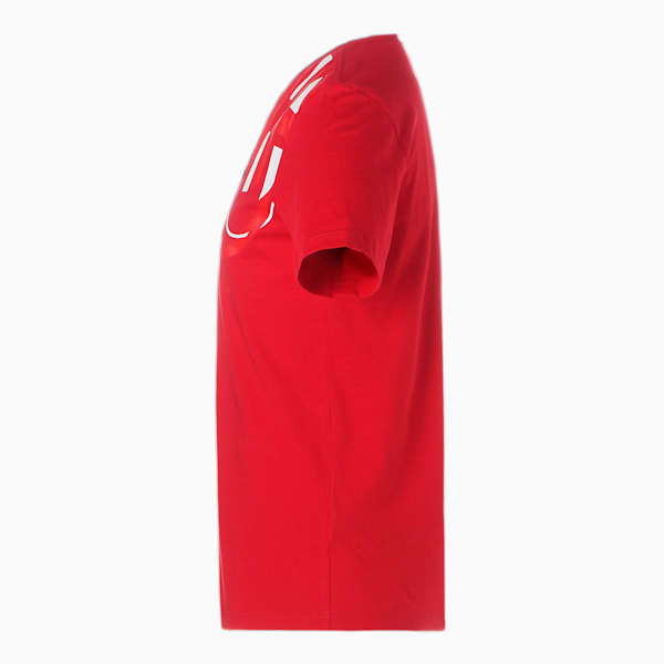 メンズ ACミラン ACM フットボールレガシー 半袖 Tシャツ, Tango Red -PUMA Black, extralarge-JPN