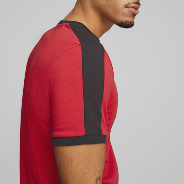 メンズ ACミラン ACM フットボールヘリテージ 半袖 Tシャツ, Tango Red -PUMA Black, extralarge-IND