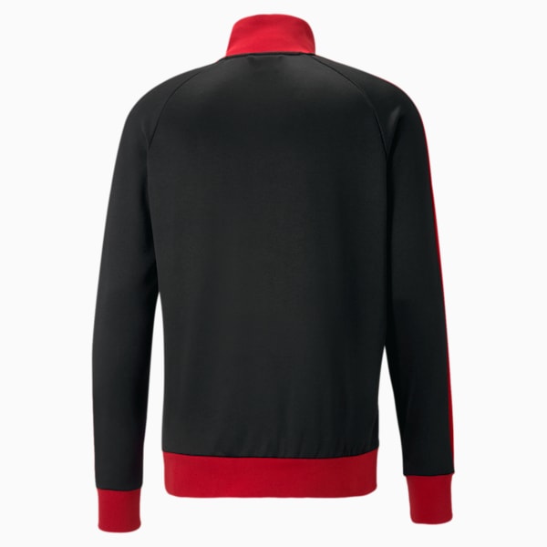 A.C. Milan FtblHeritage T7 Track Jacket Men, PUMA Black-Tango Red