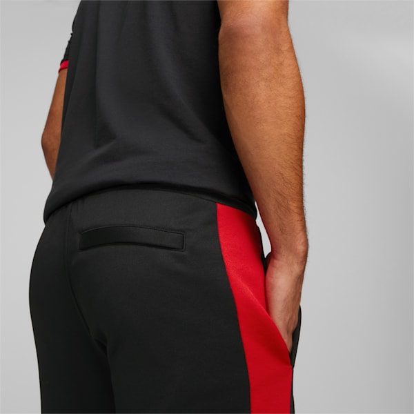 A.C. Milan FtblHeritage T7 Men's Pants, PUMA Black-Tango Red, extralarge-IND