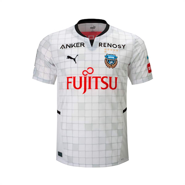 メンズ フロンターレ 2022 半袖 2ND ゲームシャツ, Puma White-AOP