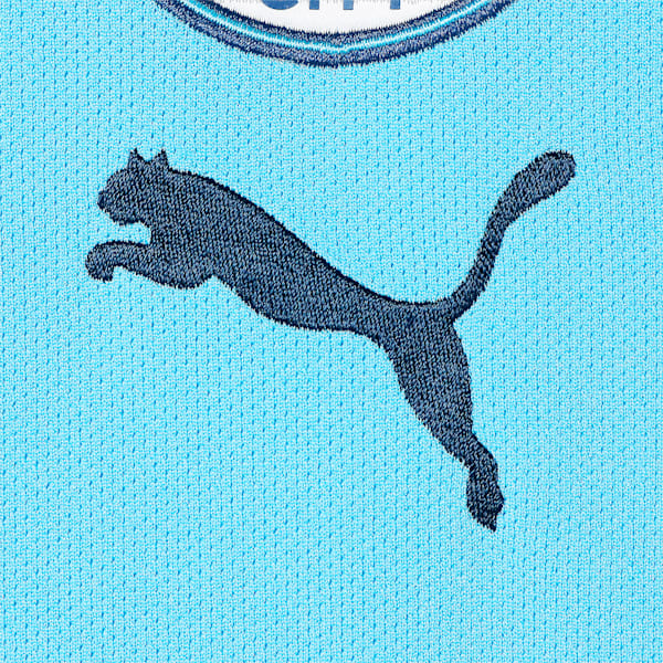 メンズ マンチェスター シティー MCFC オーバーサイズ ウィンター シャツ, Team Light Blue-PUMA White, extralarge-JPN