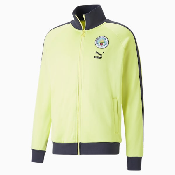 Manchester City F.C. ftblHeritage T7 Track Jacket Men, Fresh Yellow-Parisian Night