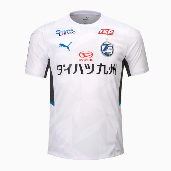 メンズ トリニータ 2022 半袖 2ND ゲームシャツ, Puma White-AOP