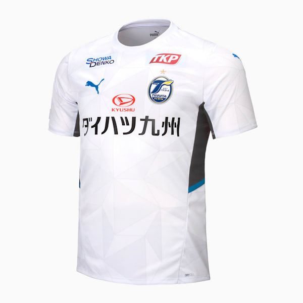 メンズ トリニータ 2022 半袖 2ND ゲームシャツ, Puma White-AOP, extralarge-JPN