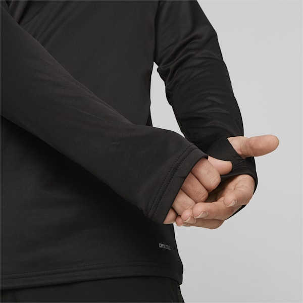Borussia Dortmund Prematch Sweatshirt Men, PUMA Black