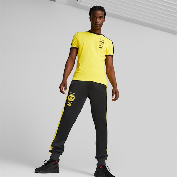 Borussia Dortmund ftblHeritage T7 Track Pants Men, PUMA Black