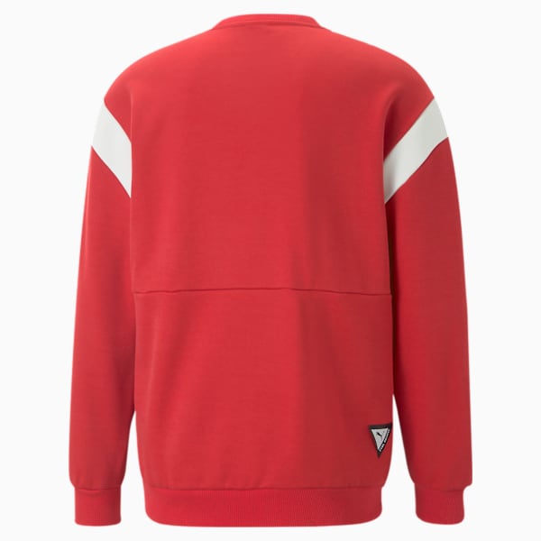 Club Deportivo Guadalajara ftblArchive Men's Sweatshirt, Tango Red -PUMA Navy, extralarge