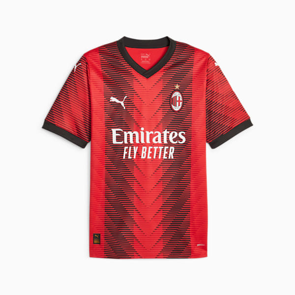 AC Milan 23/24 Men's Replica Home Jersey, Puma Løpesko Deviate Nitro Elite Racer, extralarge