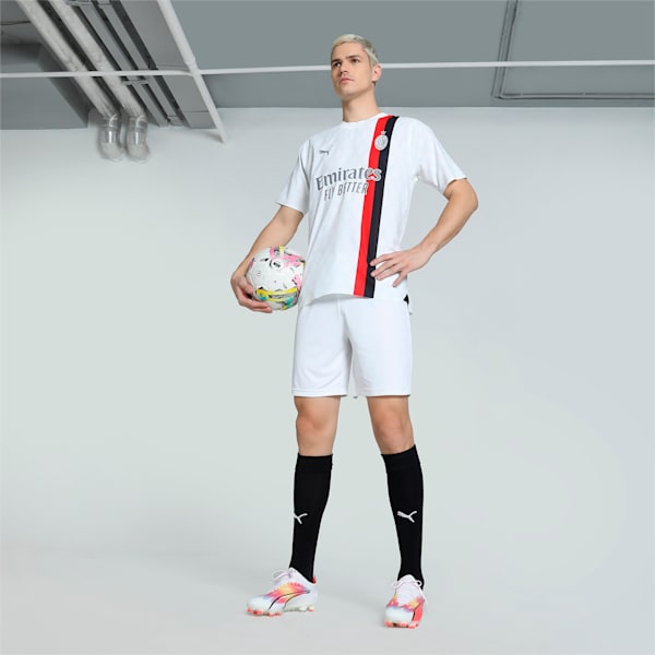AC Milan 23/24 Away Authentic Men's Football Jersey, PUMA White-Feather Gray, extralarge-IND