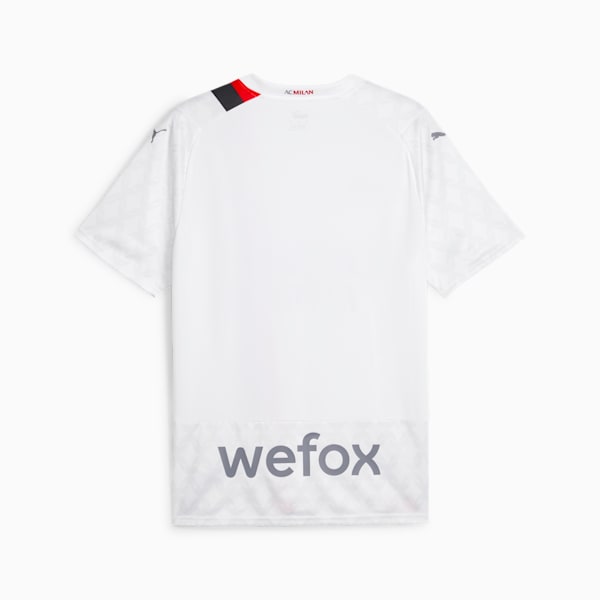 AC Milan 23/24 Men's Away Jersey, PUMA White-Feather Gray, extralarge-IND