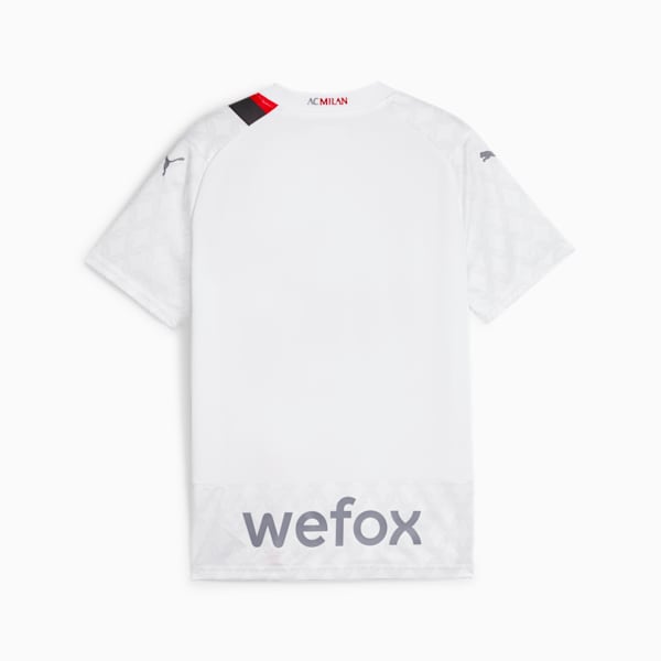 AC Milan 23/24 Away Jersey Youth, PUMA White-Feather Gray, extralarge-GBR