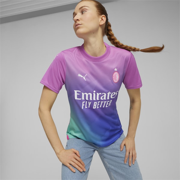 AC Milan 23/24 Third Women's Jersey T-shirt, Ravish-Royal Sapphire, extralarge-IND