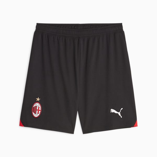 AC Milan Football Shorts, PUMA Black-For All Time Red, extralarge-GBR