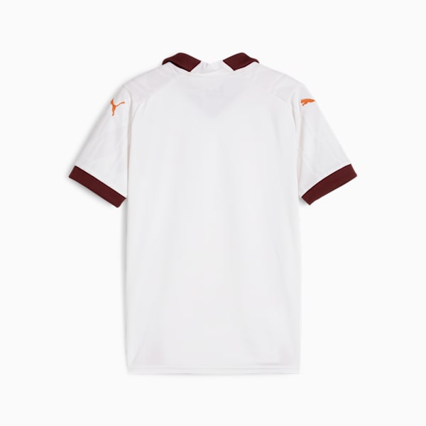 Jersey Adolescente Manchester City Away 23/24, PUMA White-Aubergine, extralarge