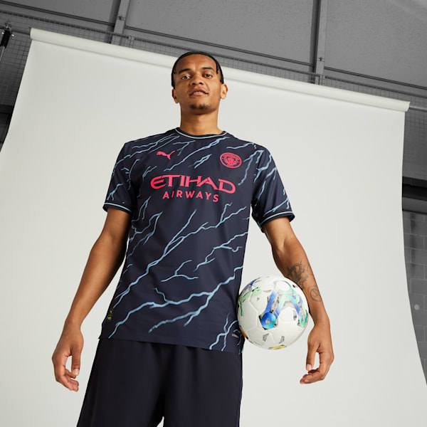 Manchester City 23/24 Third Authentic Jersey Men, Dark Navy-Hero Blue, extralarge-GBR