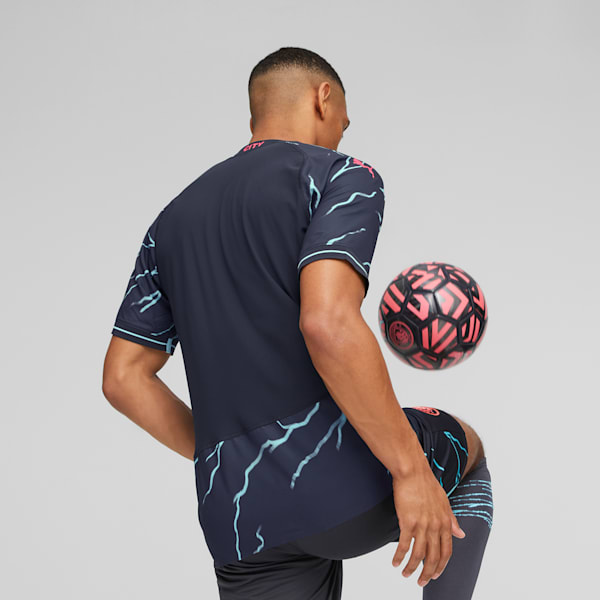 Jersey original alternativo para hombre del Manchester City 23/24, Dark Navy-Hero Blue, extralarge