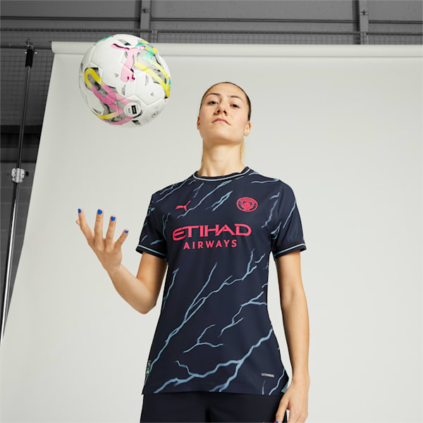 Manchester City 23/24 Women's Third Jersey, Dark Navy-Hero Blue, extralarge-IND