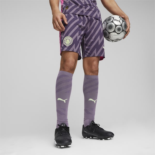 Manchester City Goalkeeper Shorts, Purple Charcoal-Ravish, extralarge-GBR